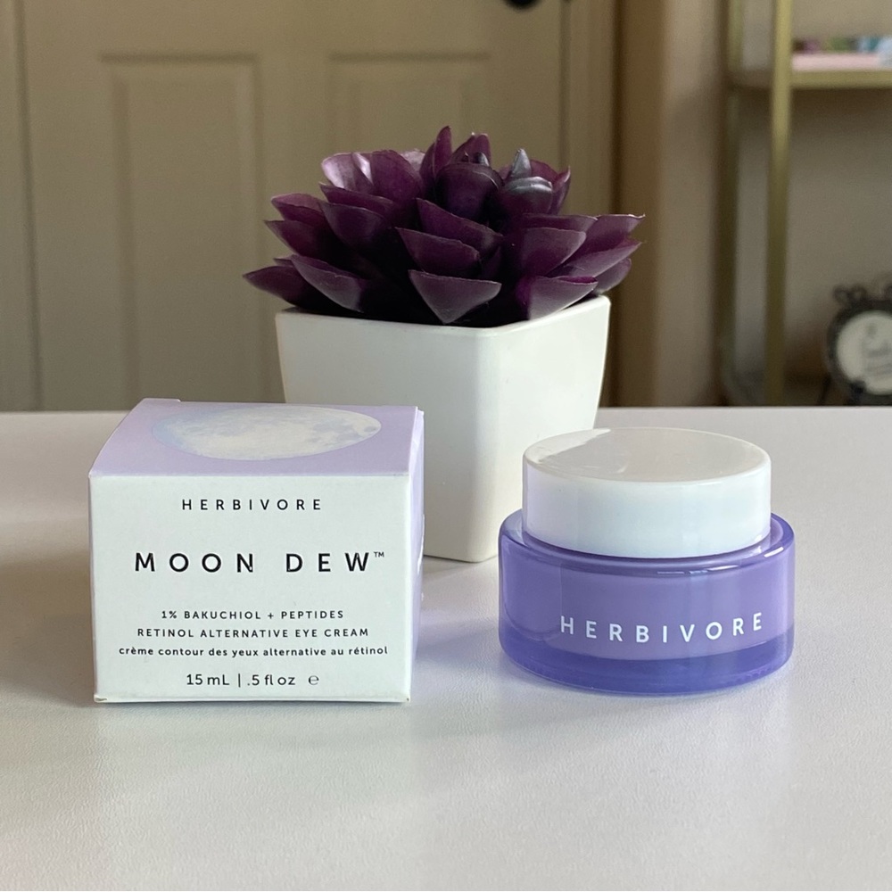 HERBIVORE BOTANICAL Moon Dew 1% Bakuchiol Peptides Retinol Alternative E…